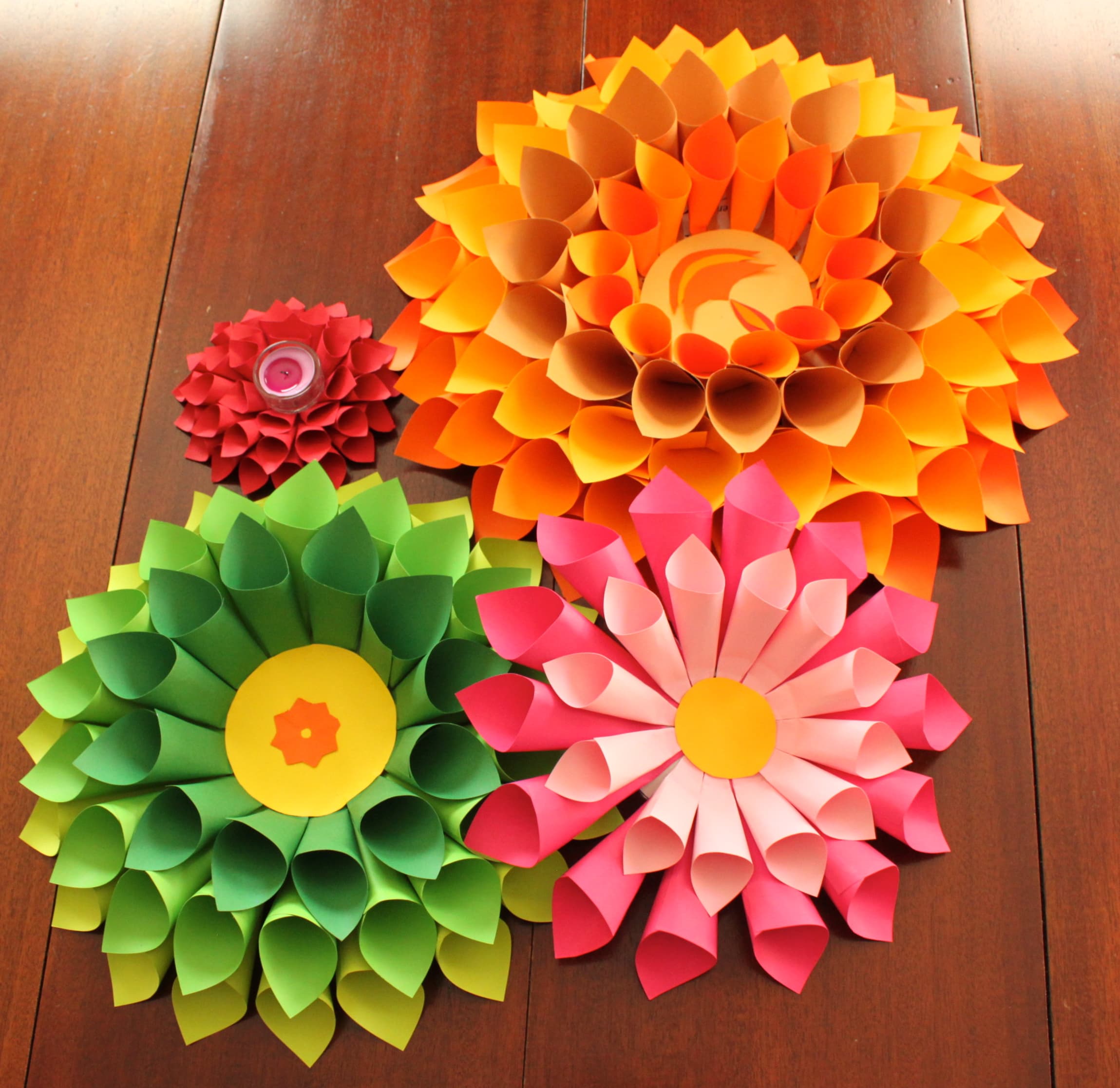 10+ Stunning Paper Craft Flower Design Ideas - shwetoe.website